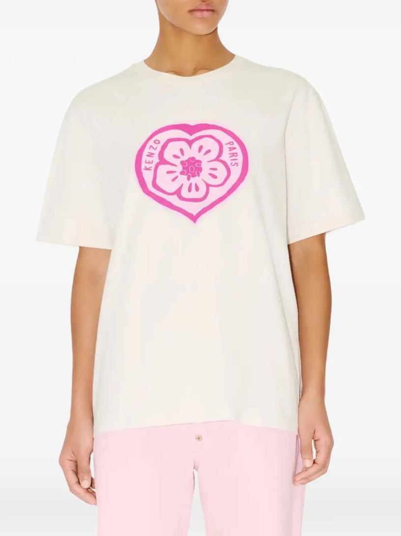 'Kenzo Boke Heart' loose cotton t-shirt