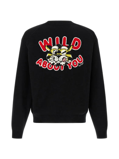 'Kenzo Wild Tiger' cardigan in wool cotton