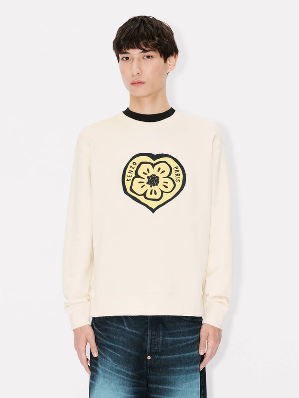 'Kenzo Boke Heart' cotton sweatshirt