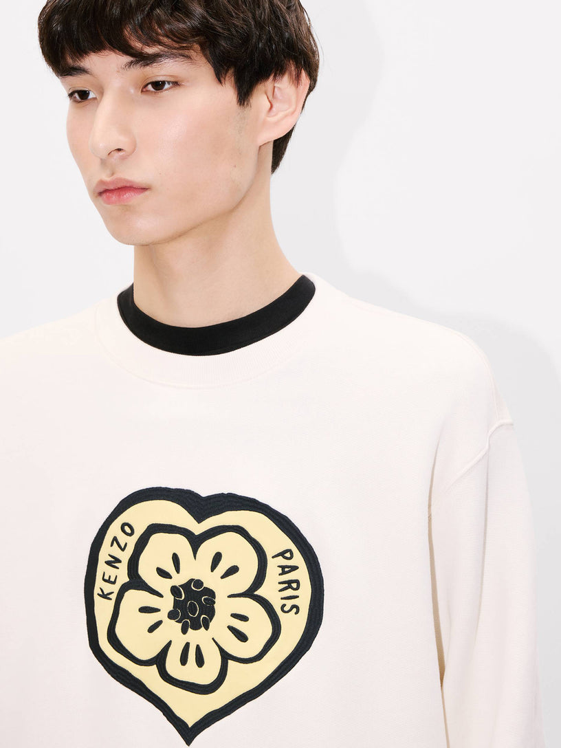 'Kenzo Boke Heart' cotton sweatshirt