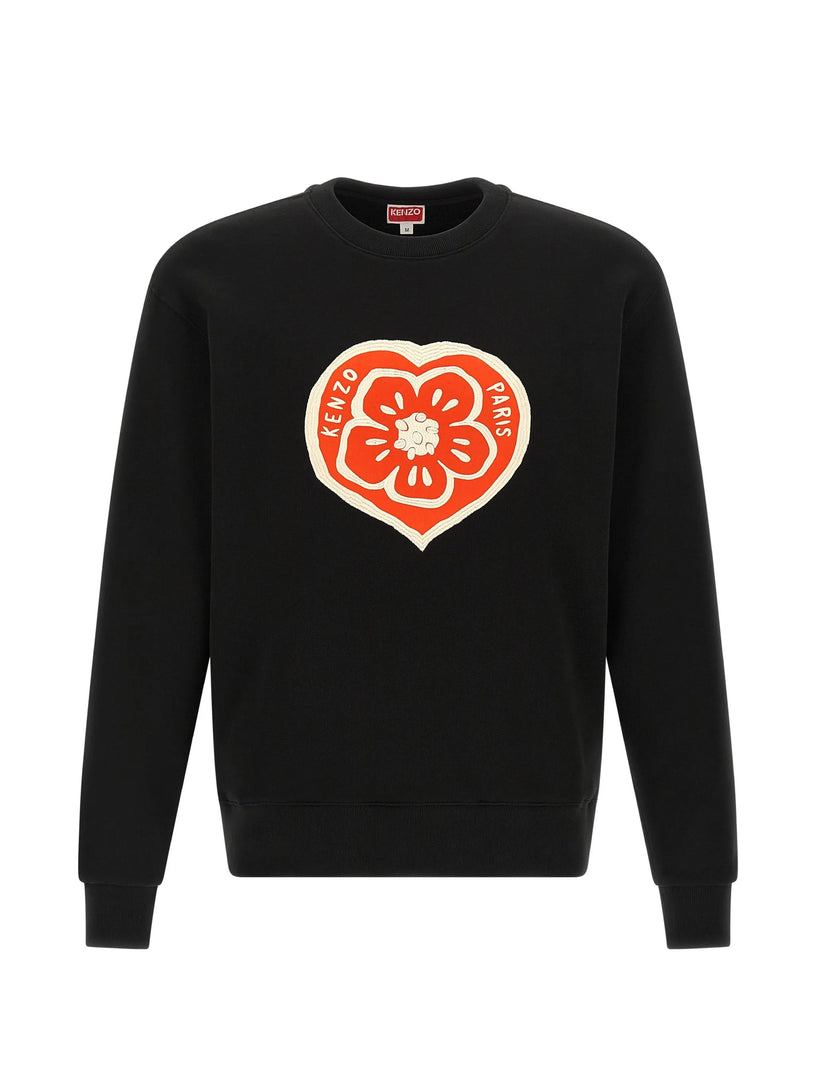 'Kenzo Boke Heart' cotton sweatshirt