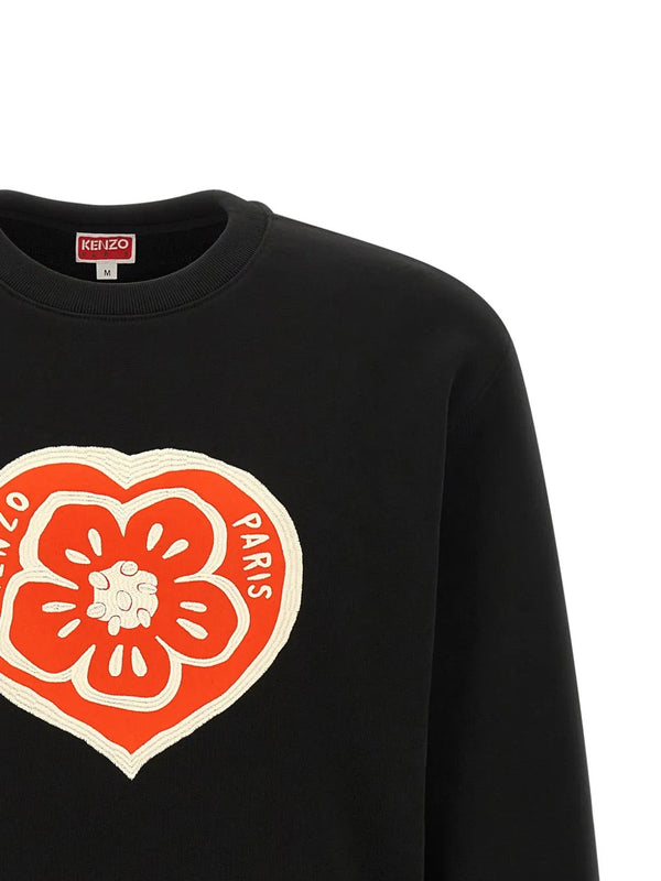'Kenzo Boke Heart' cotton sweatshirt