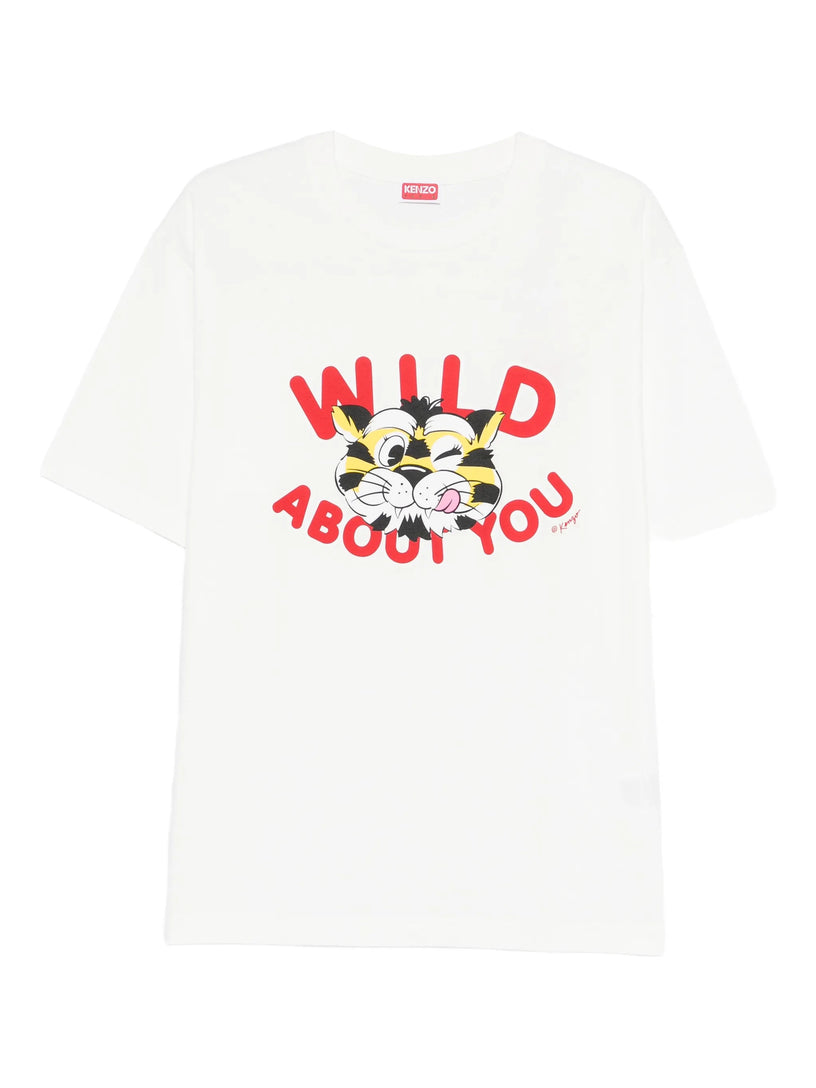 'Kenzo Wild Tiger' cotton t-shirt