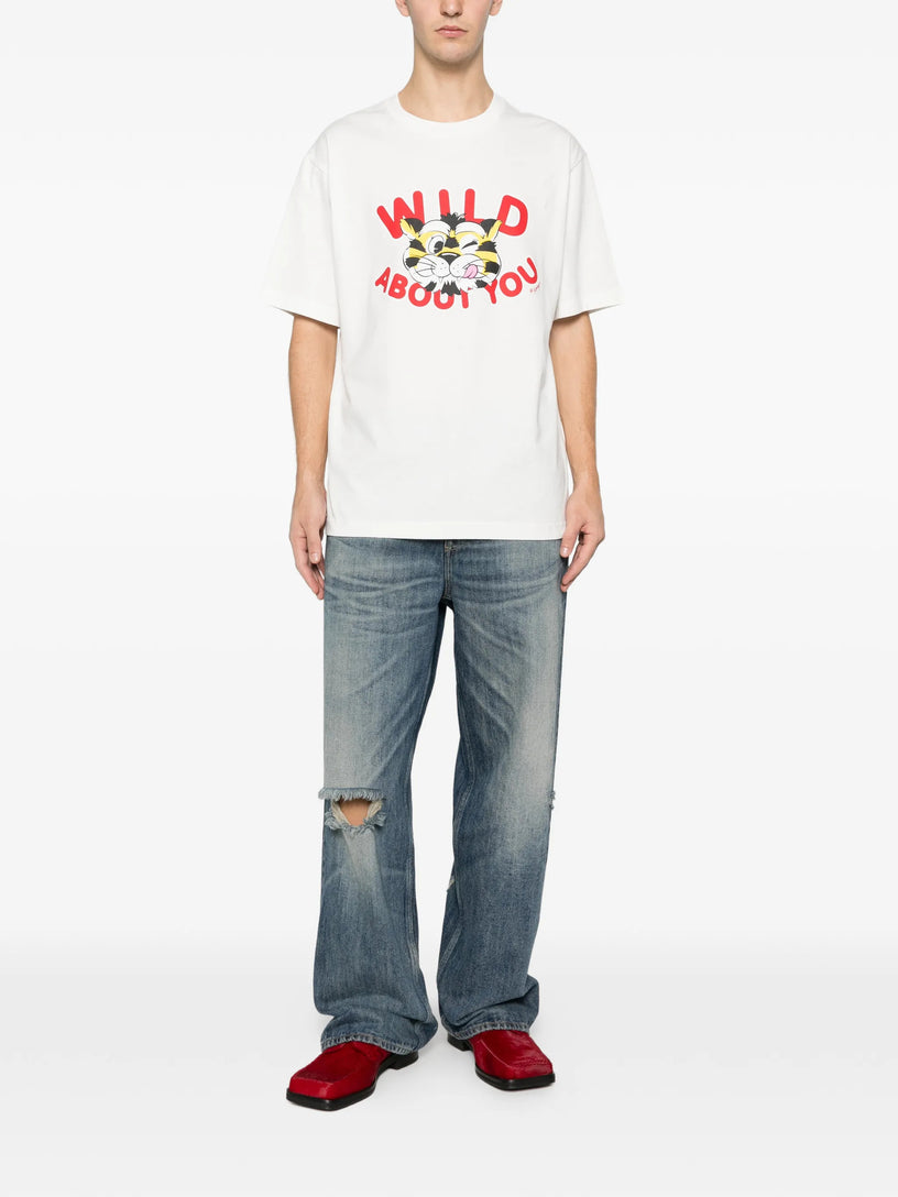 'Kenzo Wild Tiger' cotton t-shirt