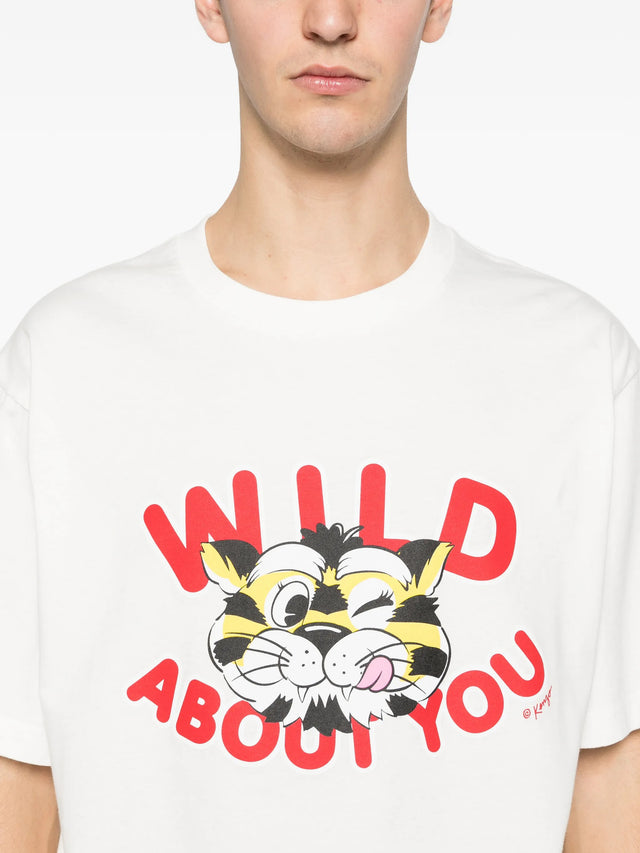 'Kenzo Wild Tiger' cotton t-shirt