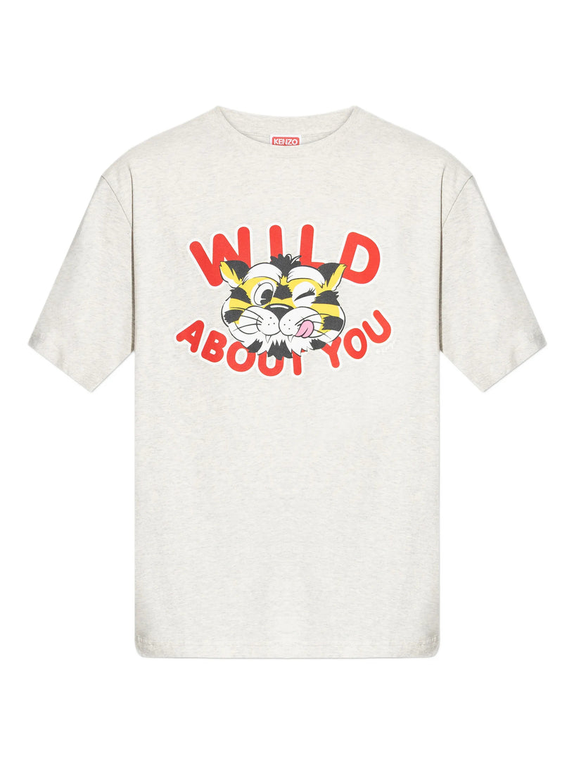 'Kenzo Wild Tiger' cotton t-shirt