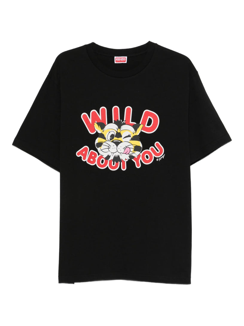 'Kenzo Wild Tiger' cotton t-shirt