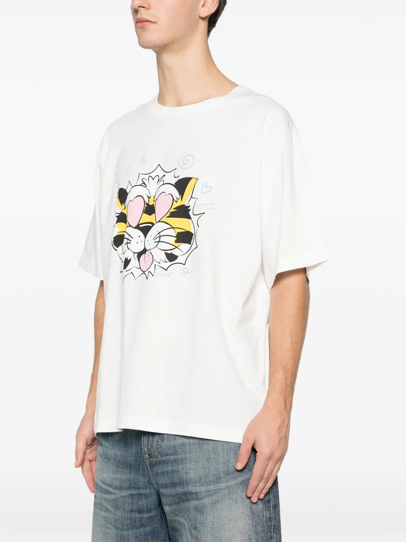 Oversized cotton t-shirt 'Kenzo Wild Tiger'