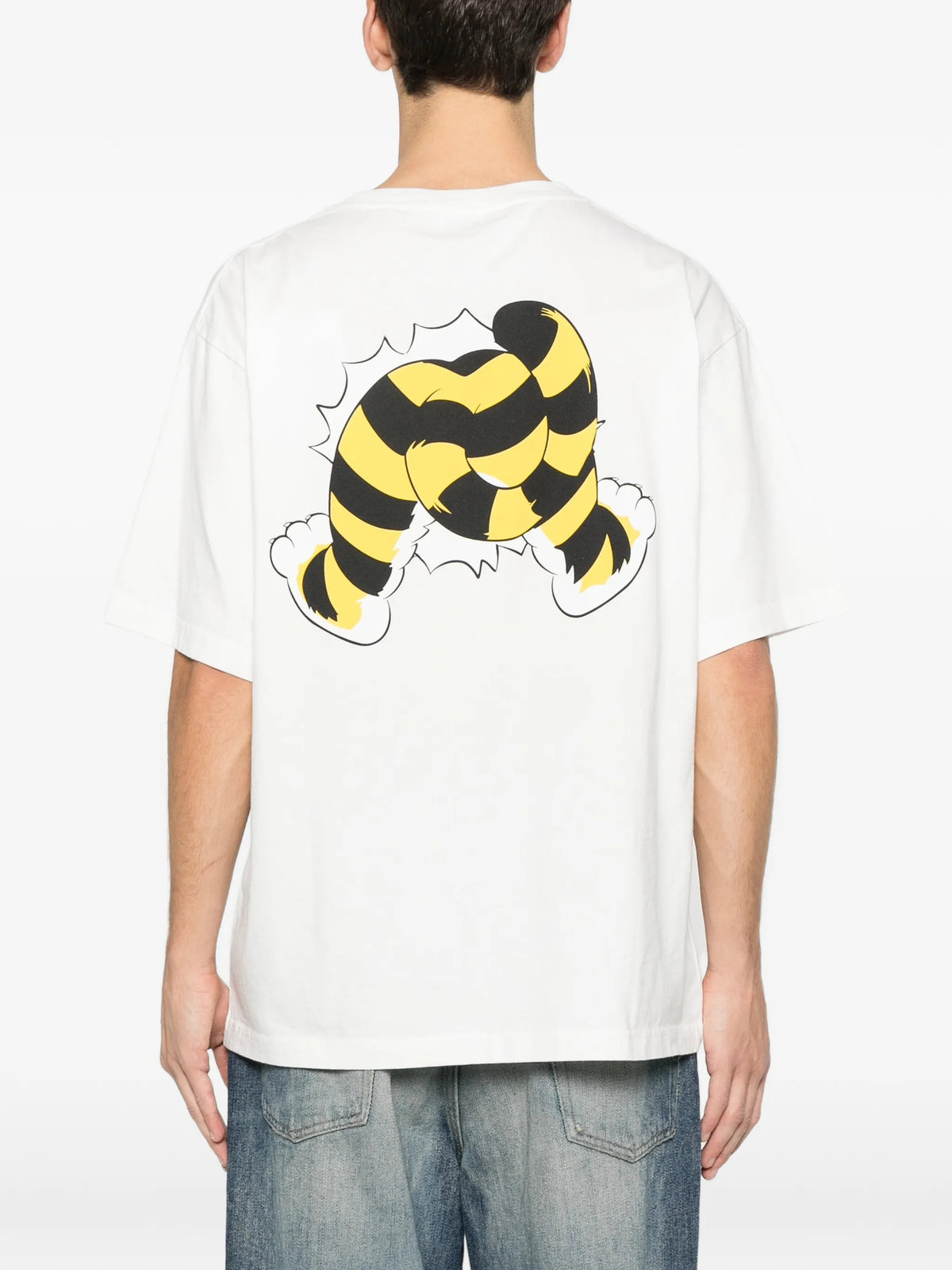 Oversized cotton t-shirt 'Kenzo Wild Tiger'