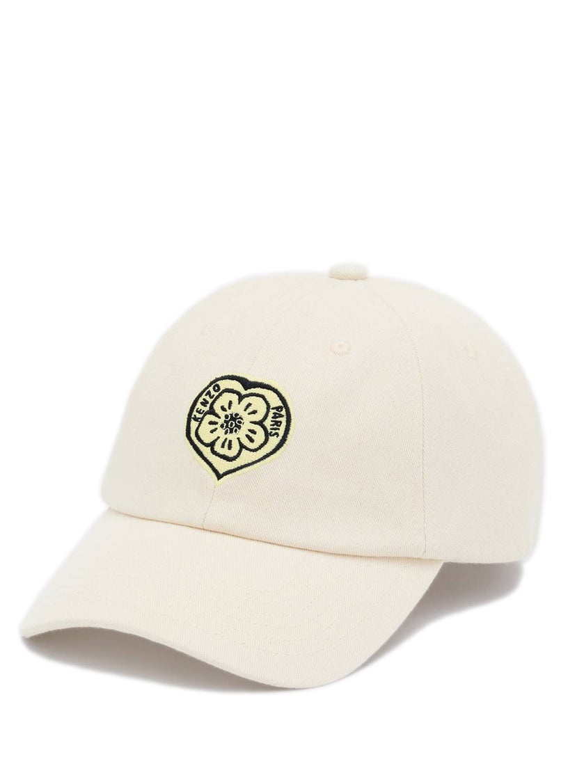'Kenzo Boke Heart' embroidered cotton cap
