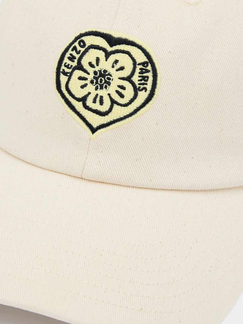 'Kenzo Boke Heart' embroidered cotton cap