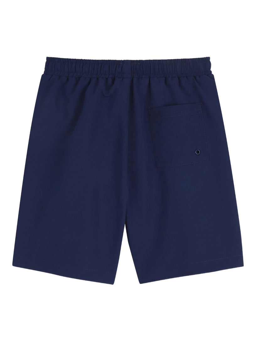 Logo-graphic swim shorts