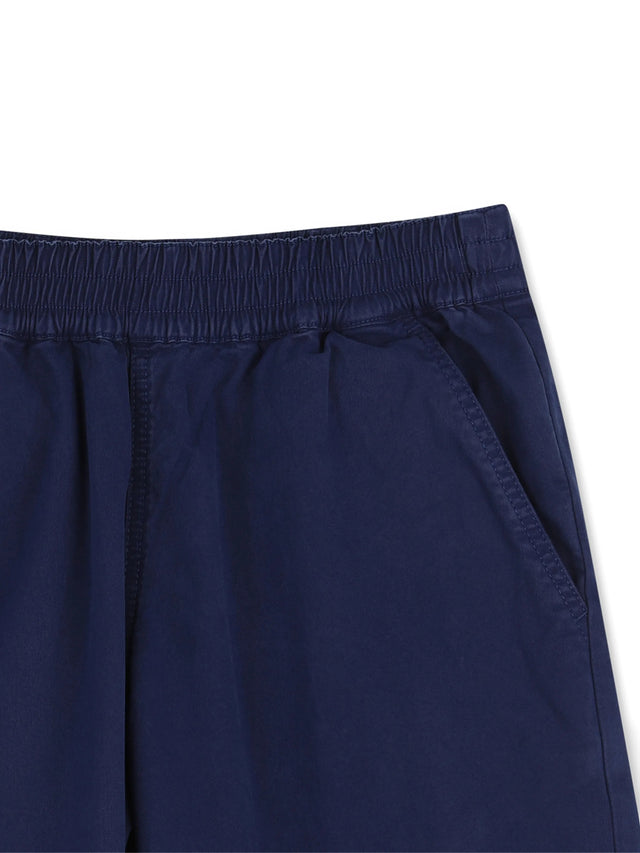 Tiger-embroidered shorts