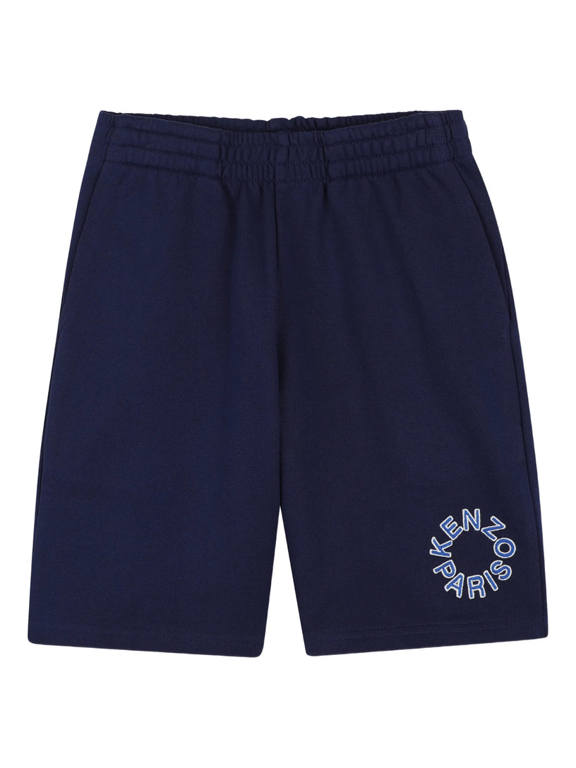 Elasticated-waistband shorts