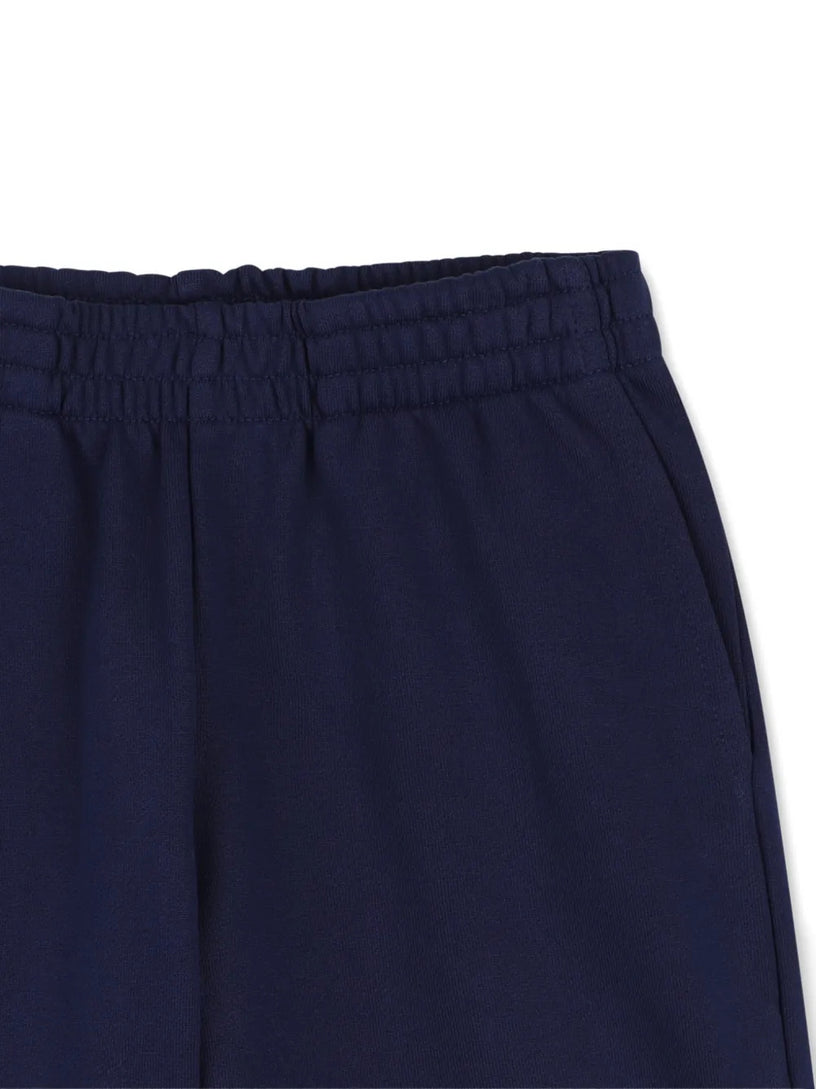 Elasticated-waistband shorts