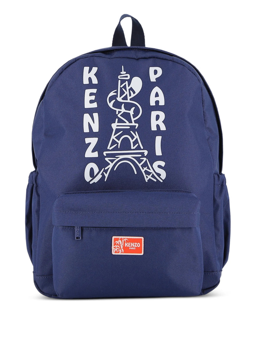 Eiffel Tower-print backpack