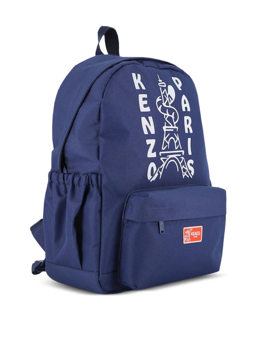 Eiffel Tower-print backpack