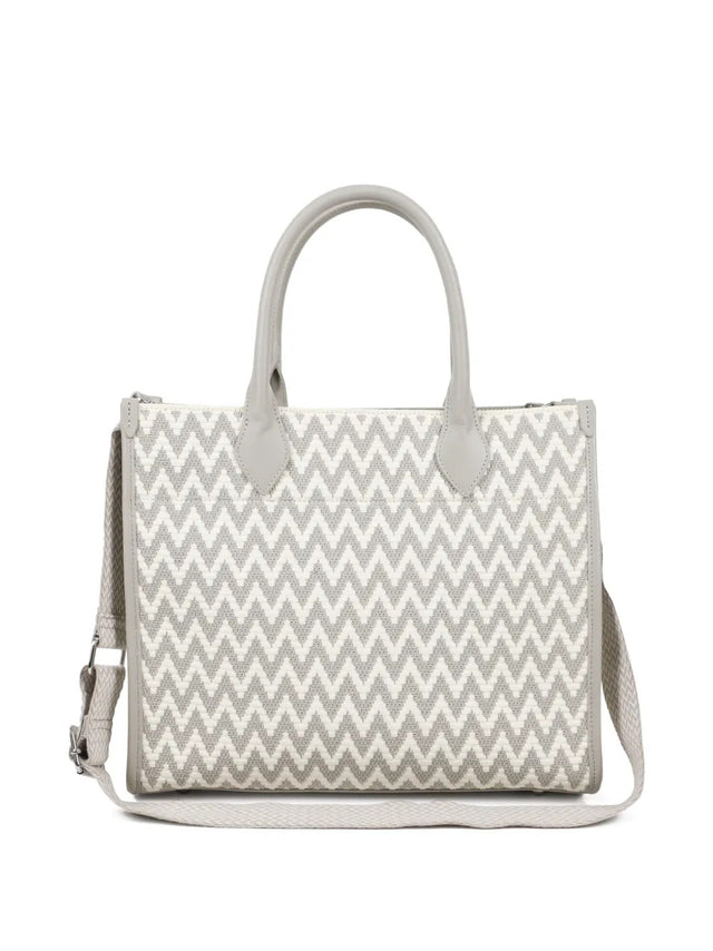 Jacquard tote bag