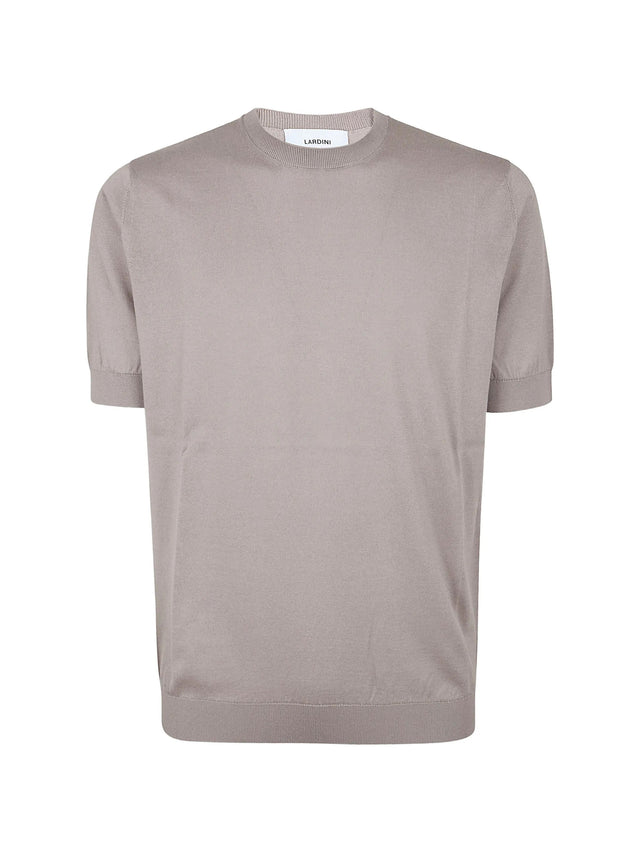 Fine-knit T-shirt