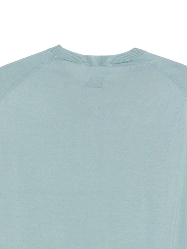 Fine-knit T-shirt