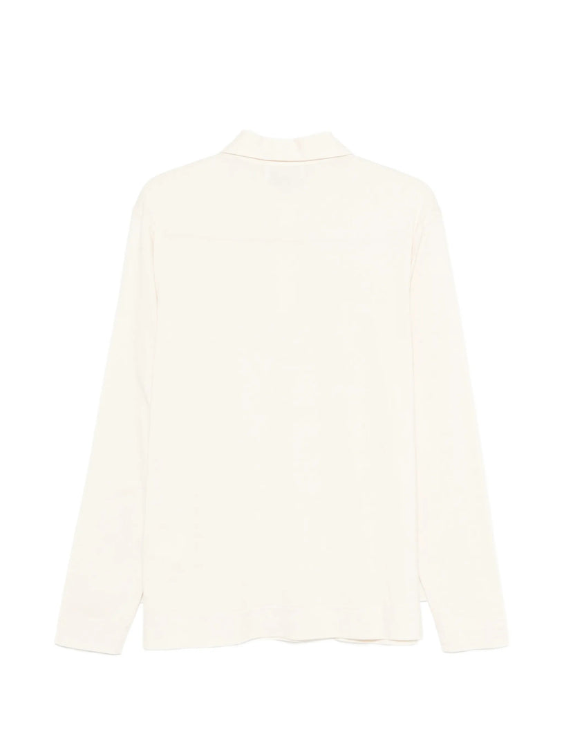 Long-sleeved polo shirt