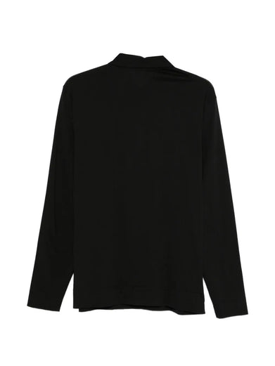 Long-sleeved polo shirt