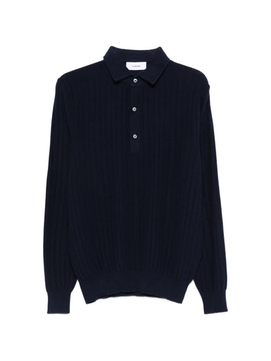 Long sleeve polo shirt
