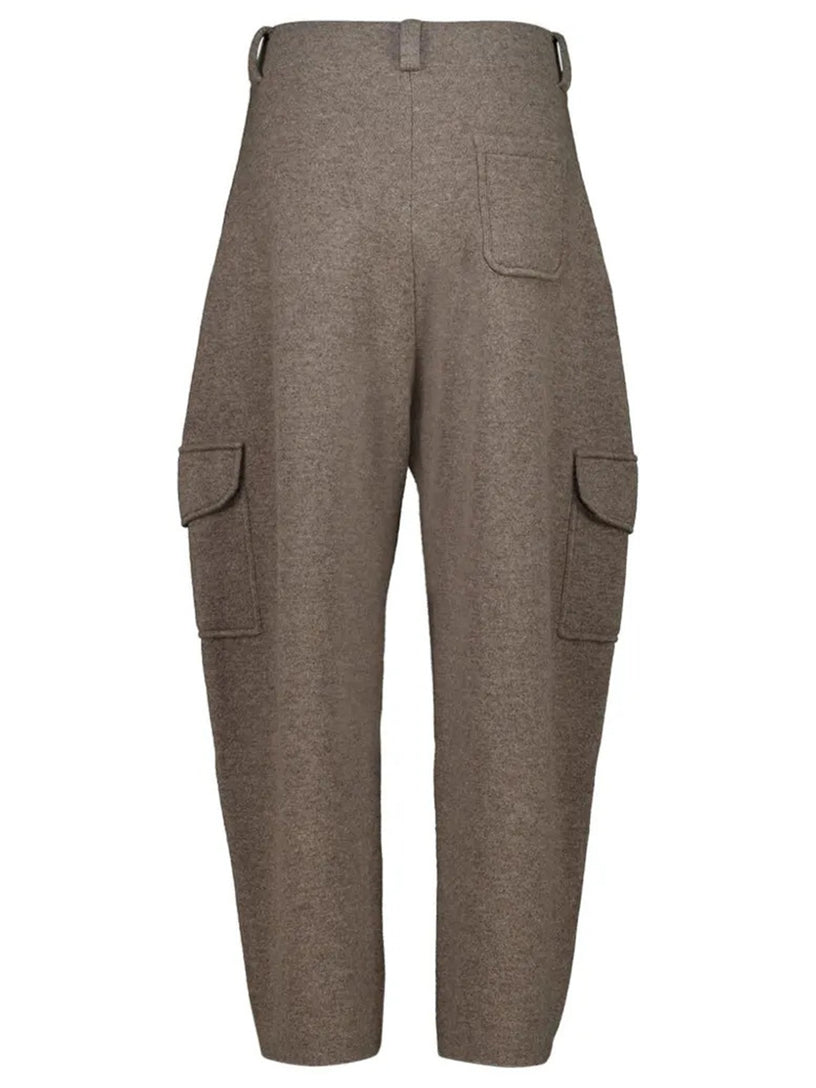 Azaria cargo knitted trousers
