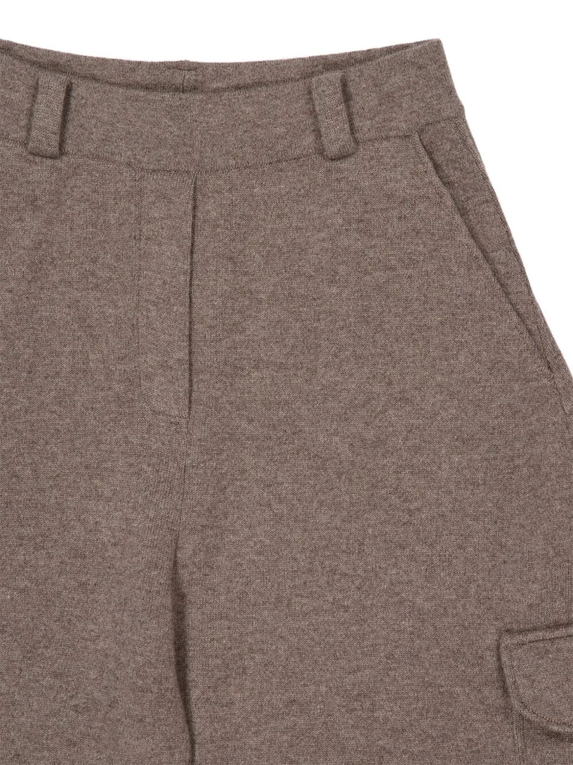 Azaria cargo knitted trousers