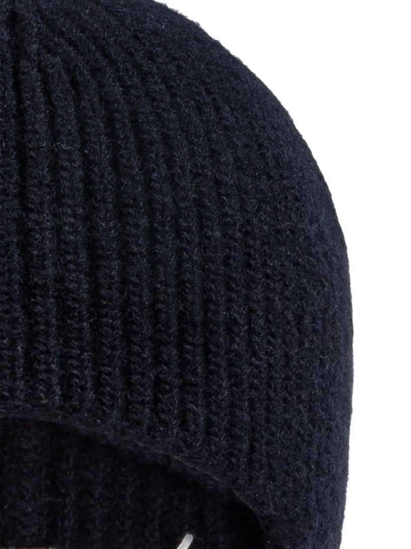 Ribbed-knit balaclava