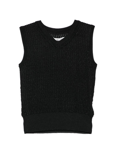 Polo-collar vest