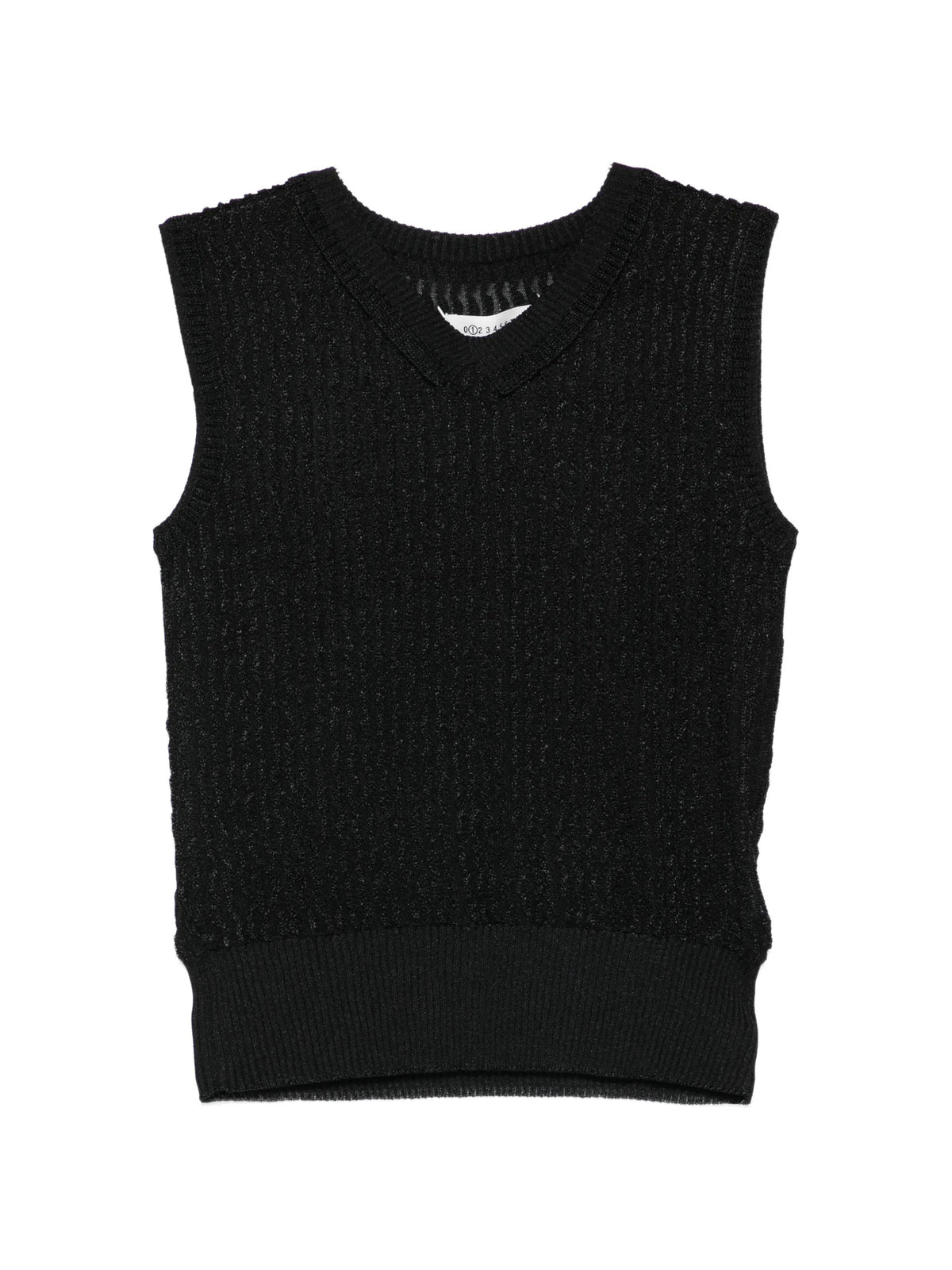 Polo-collar vest