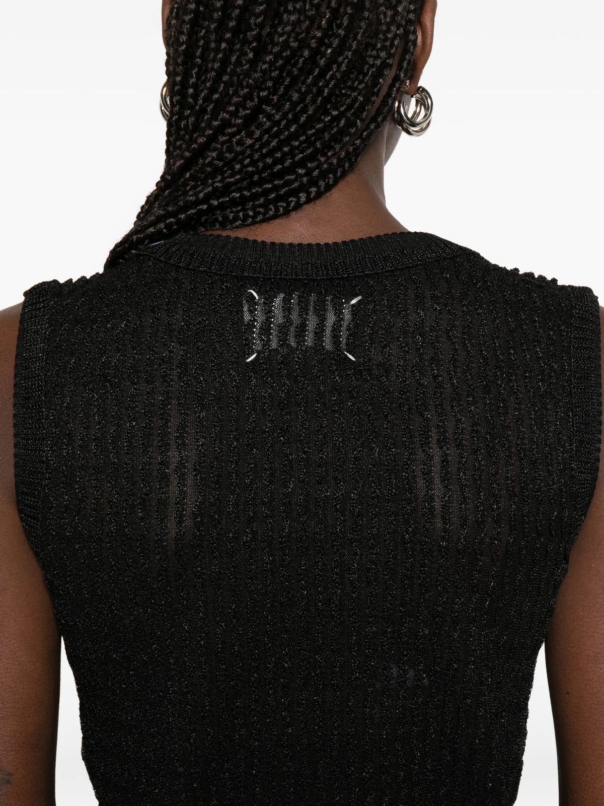 Polo-collar vest