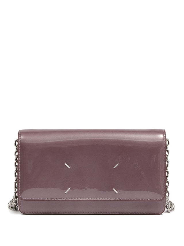 Four stitches chain wallet