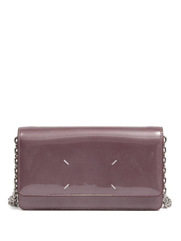 Four stitches chain wallet