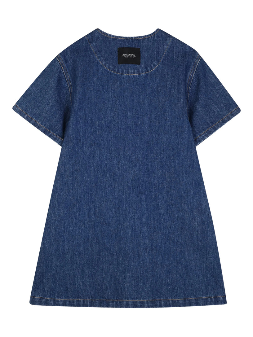 Floral-print zip-fastening dress