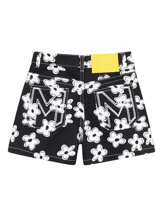 Floral-print shorts