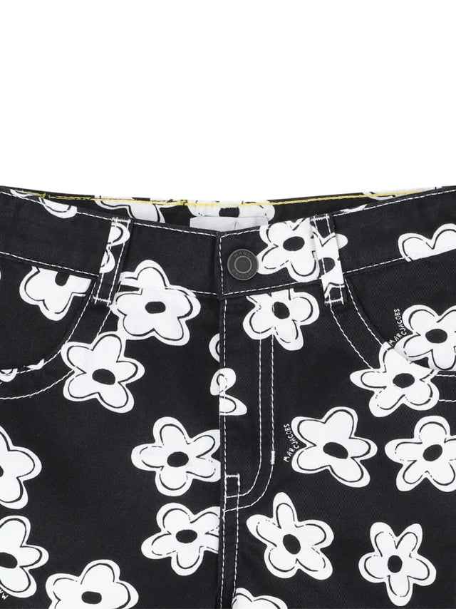 Floral-print shorts