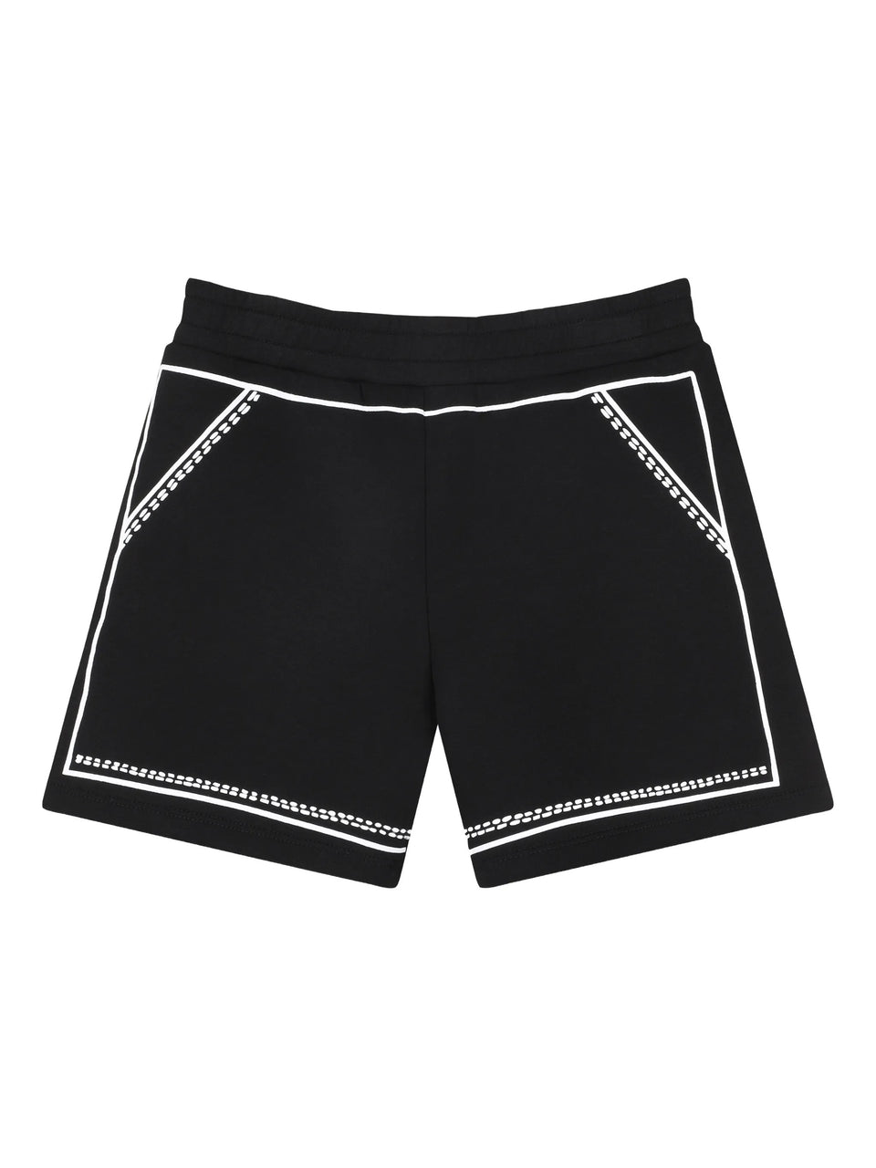 Elastic waist shorts