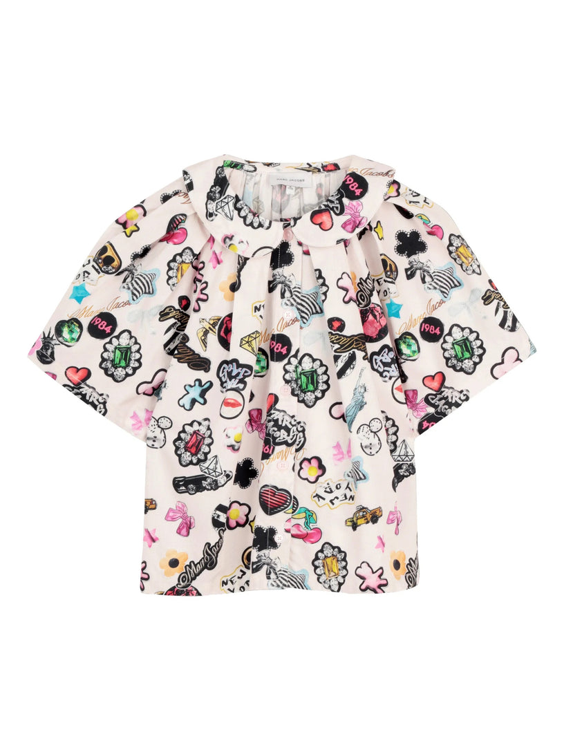 Shirt with all-over print