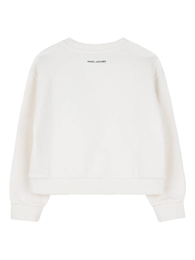 Sweatshirt with flower