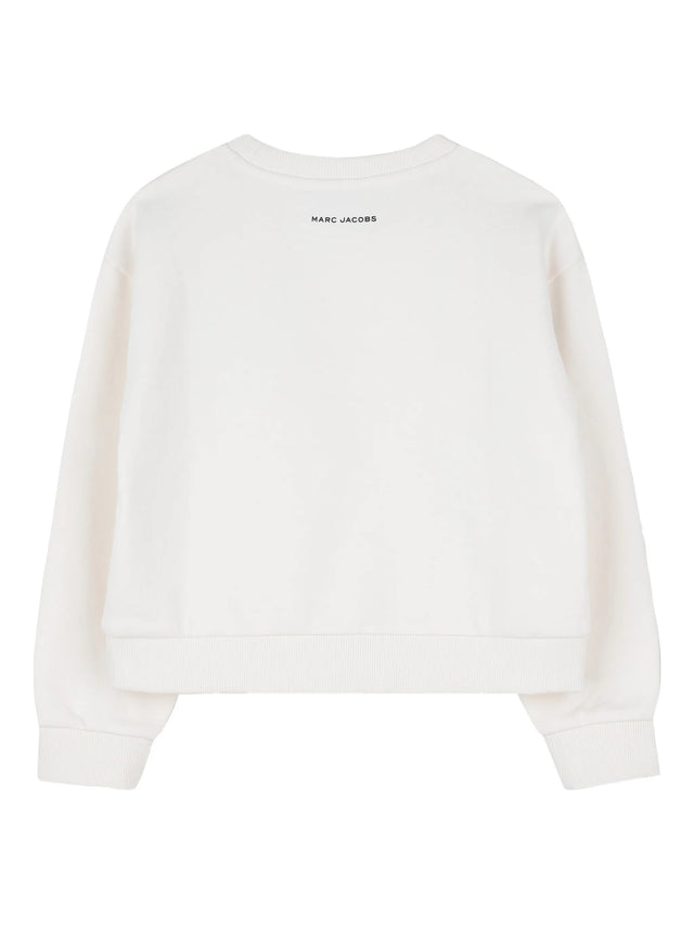 Sweatshirt with flower