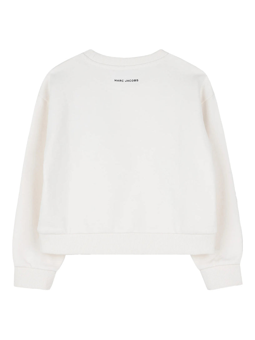 Sweatshirt with flower