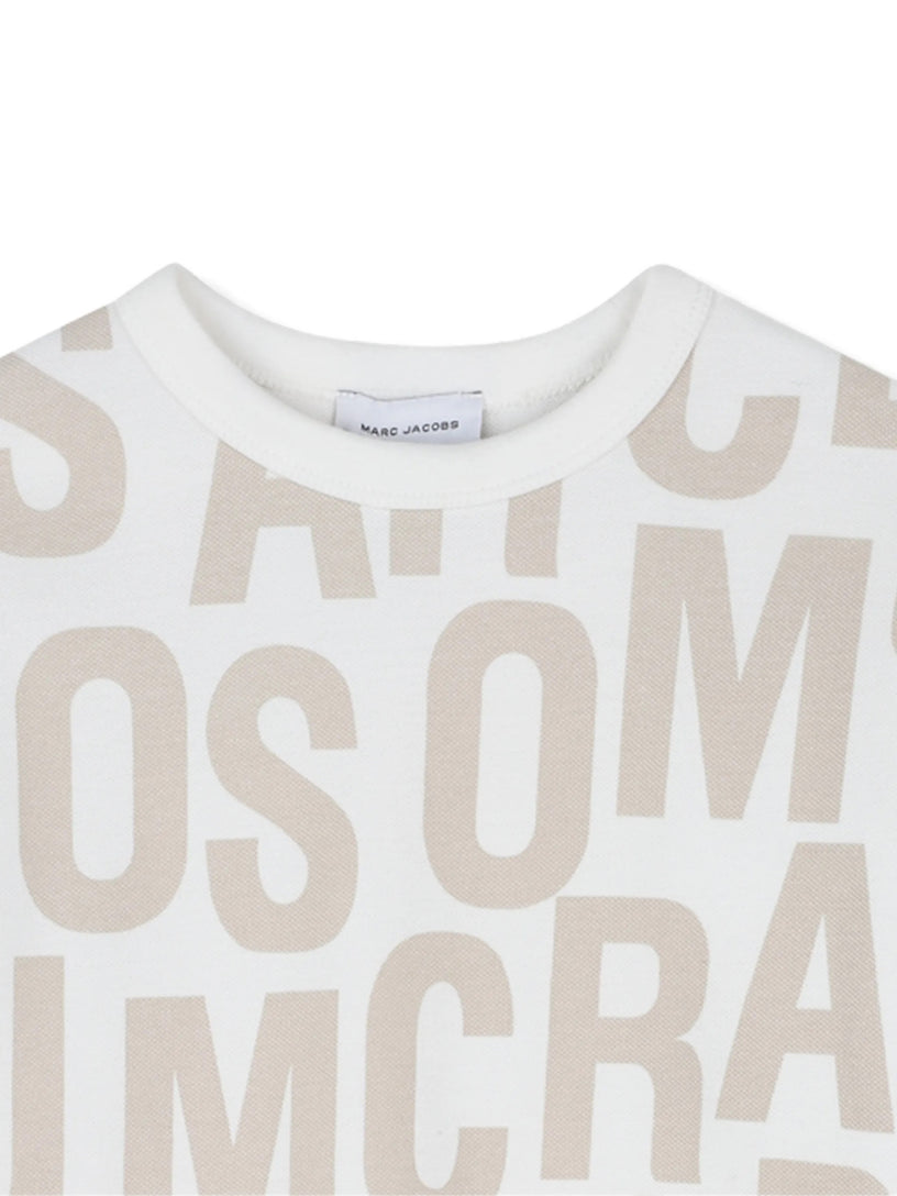 T-shirt with all-over logo