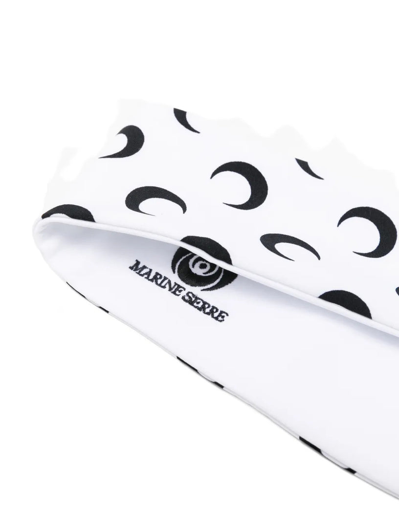 Fascia per capelli sportiva con stampa lunare