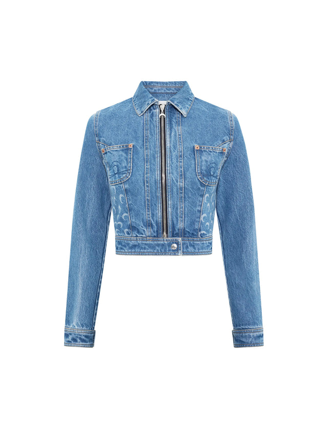 Giacca trucker in denim