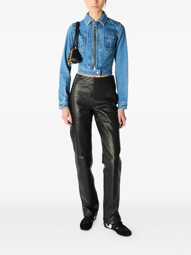 Giacca trucker in denim