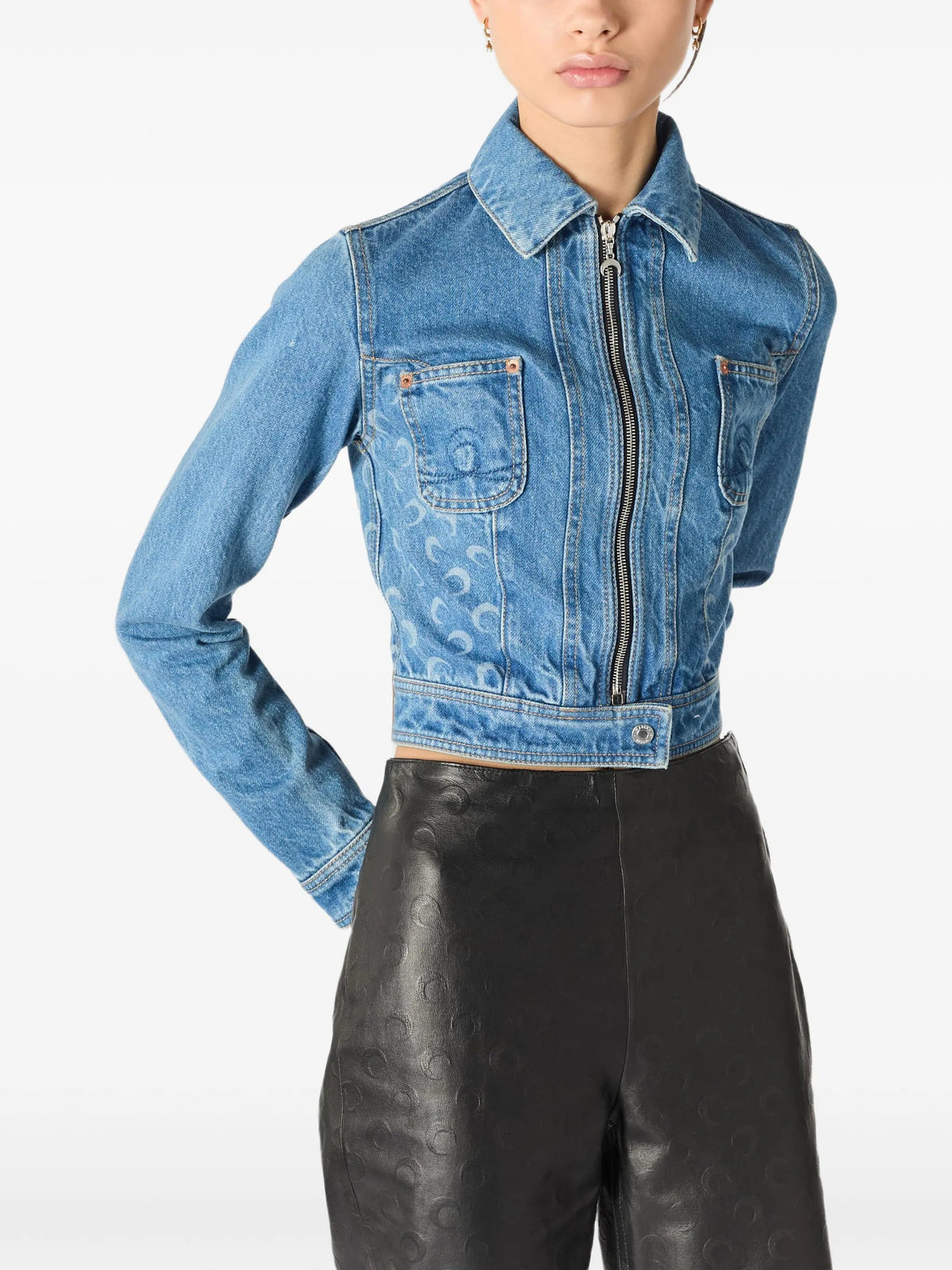 Giacca trucker in denim
