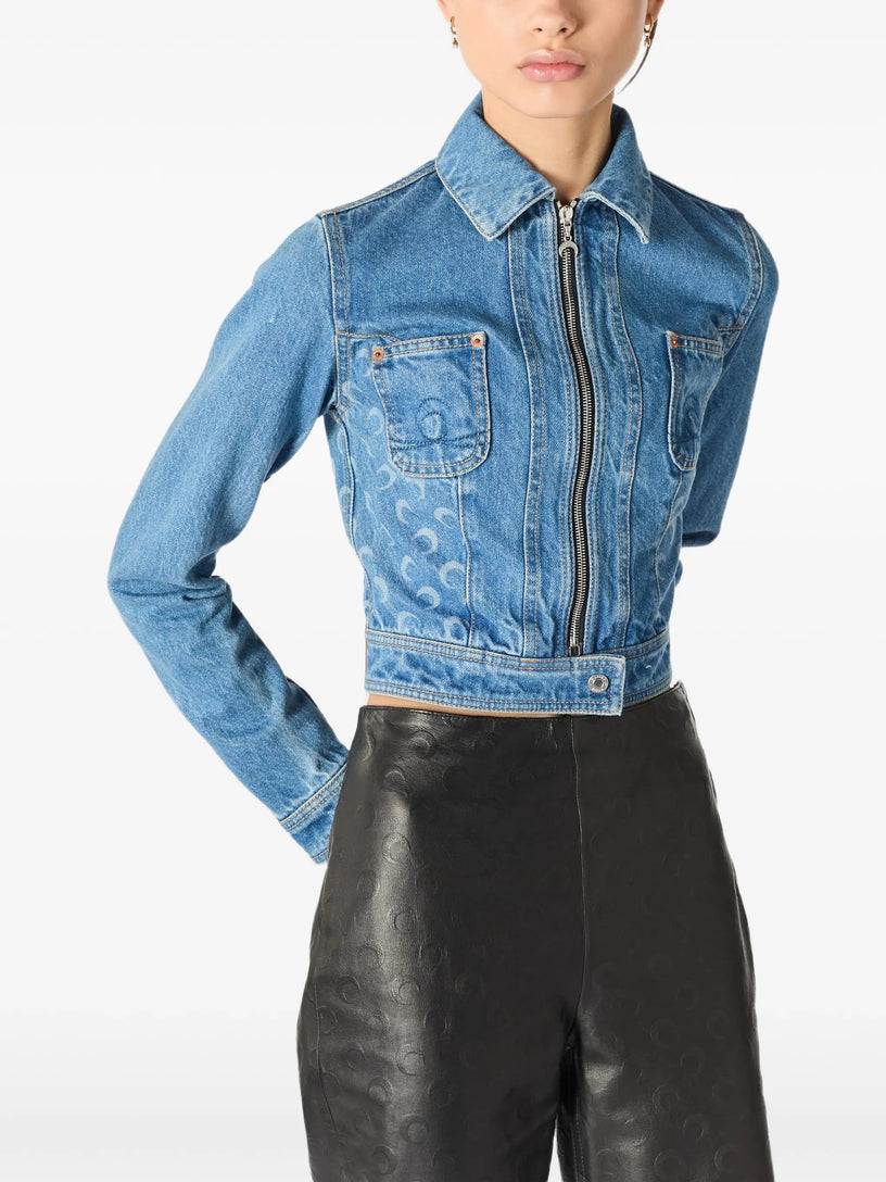 Giacca trucker in denim