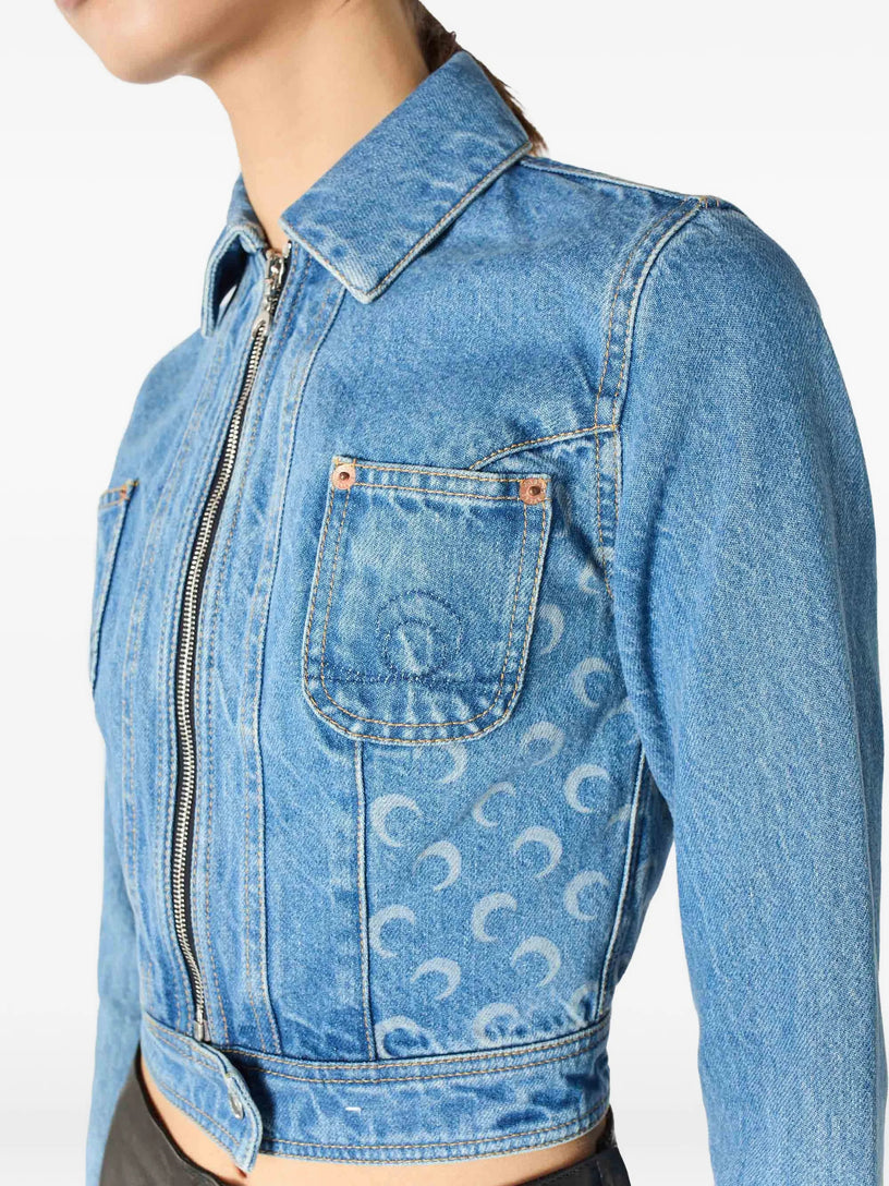 Giacca trucker in denim